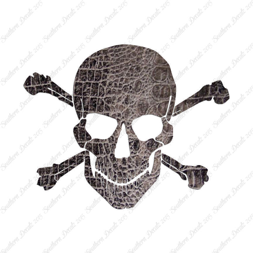 Smiling Skull Crossbones