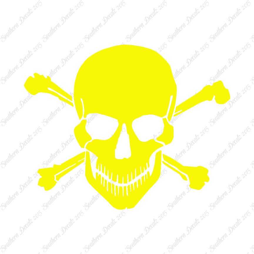 Smiling Skull Crossbones