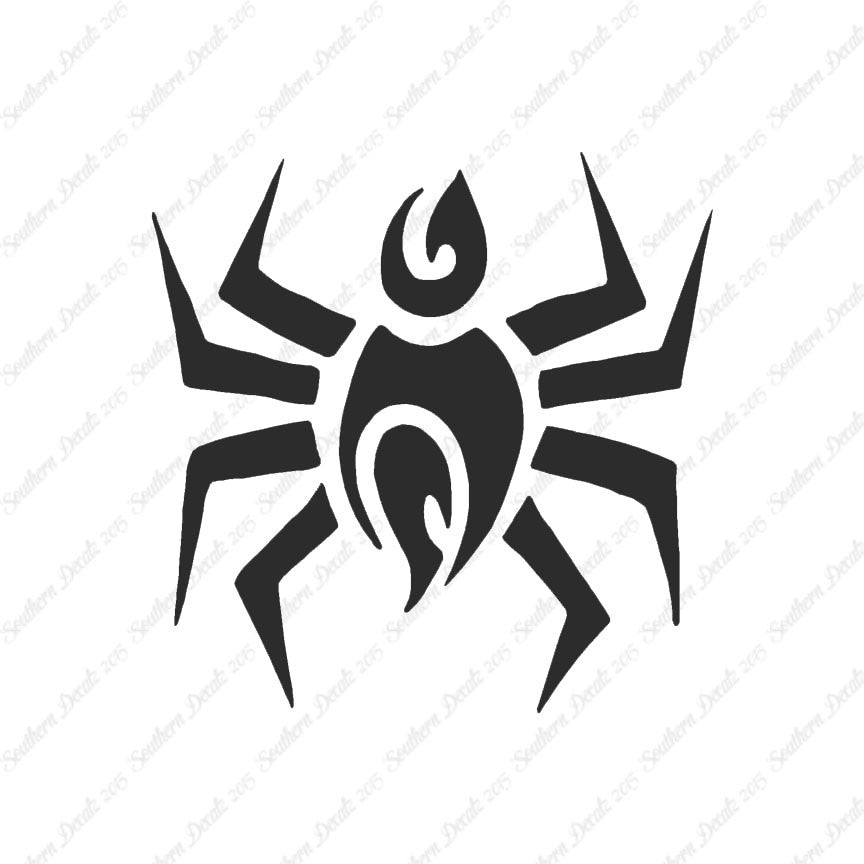 Tribal Spider Design