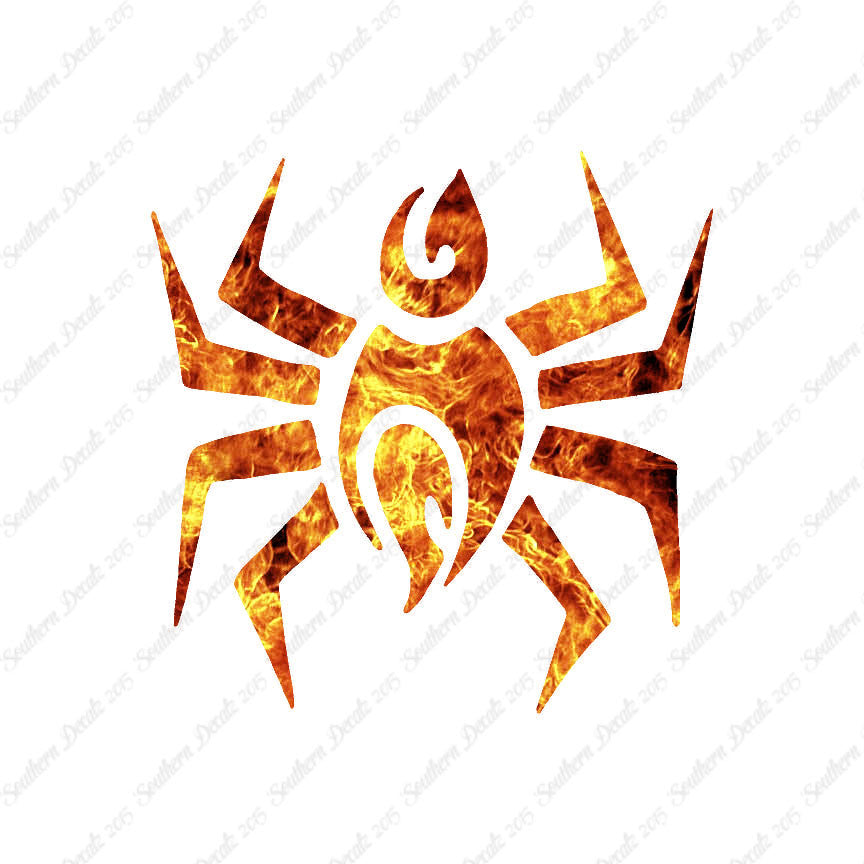 Tribal Spider Design
