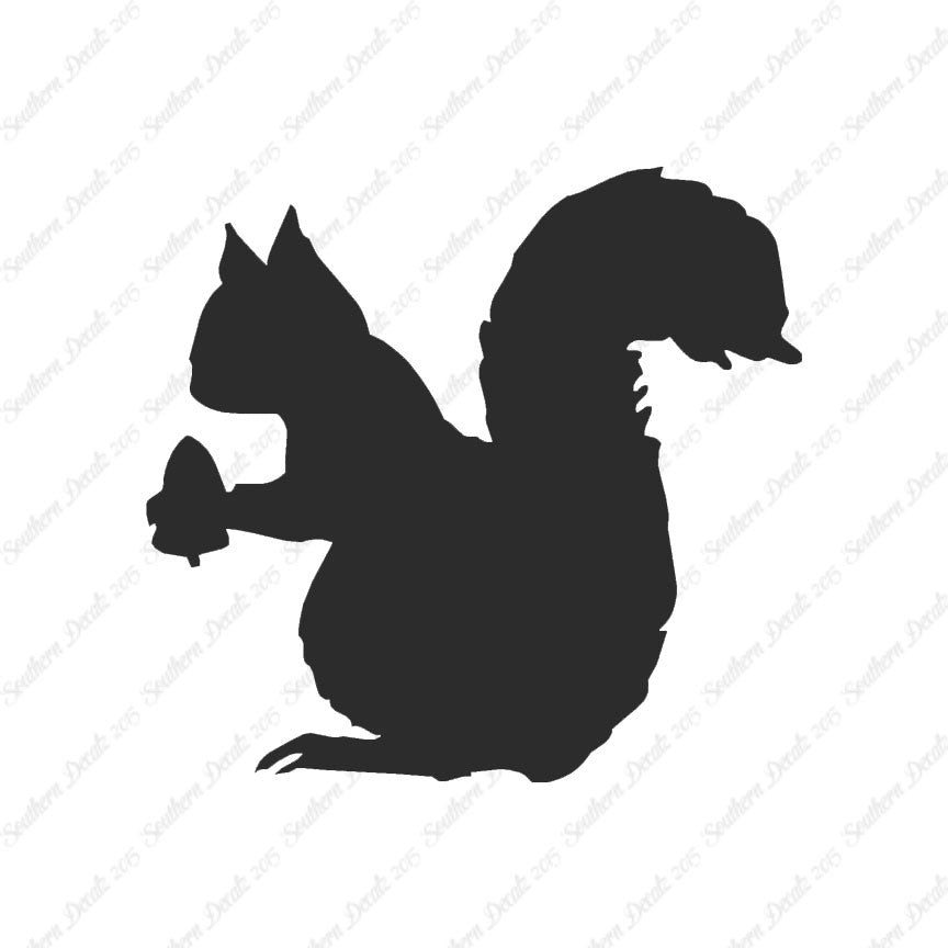 Eating Squirrel Acorn