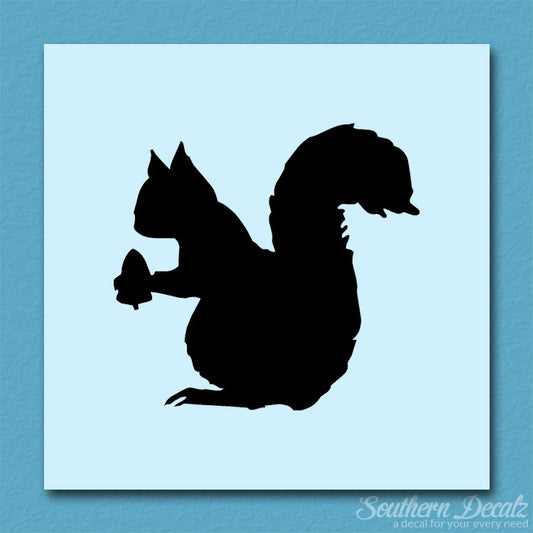 Eating Squirrel Acorn