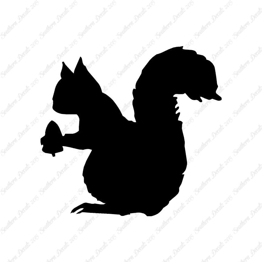 Eating Squirrel Acorn