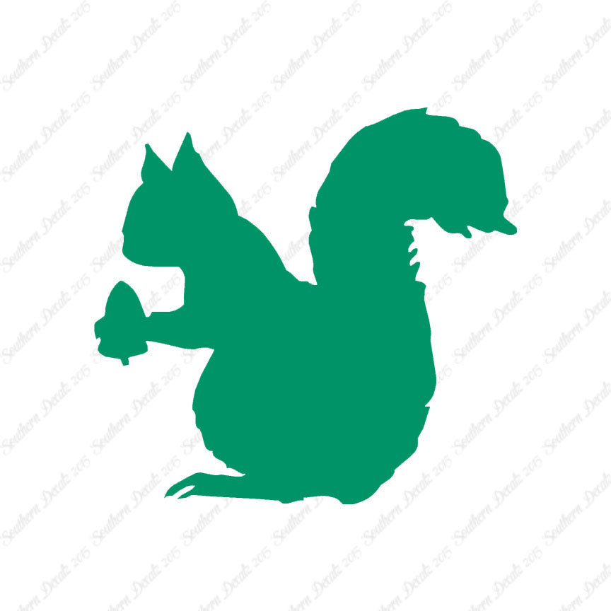 Eating Squirrel Acorn
