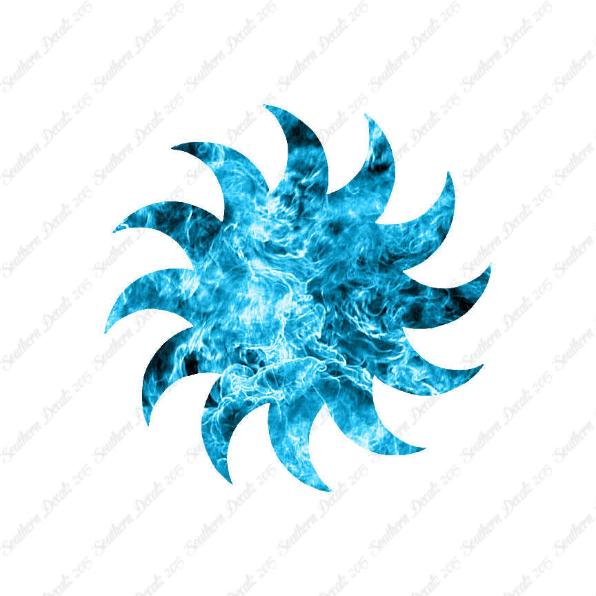 Spiral Sun Saw Blade