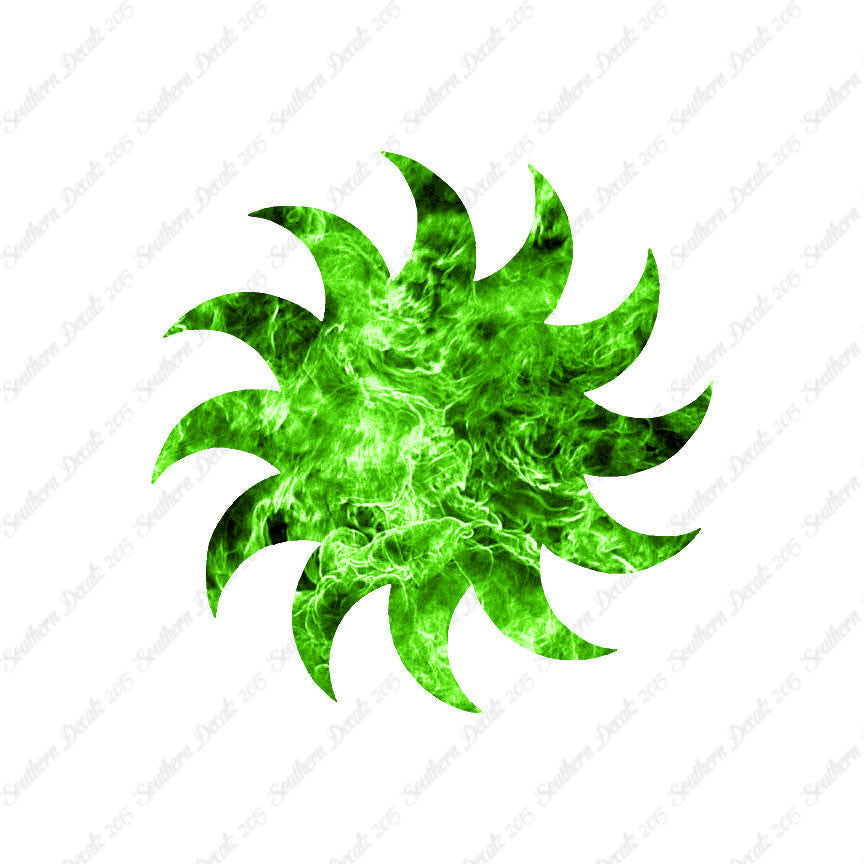 Spiral Sun Saw Blade