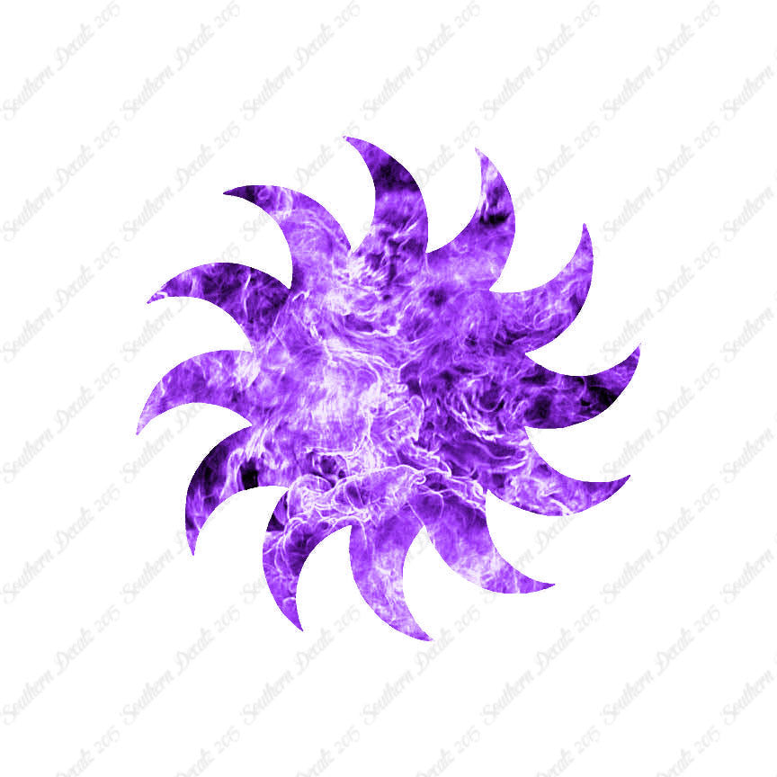 Spiral Sun Saw Blade