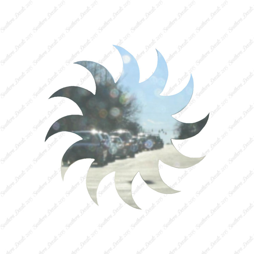 Spiral Sun Saw Blade