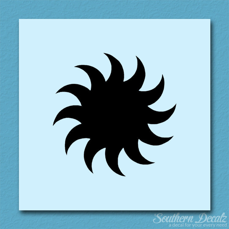 Spiral Sun Saw Blade