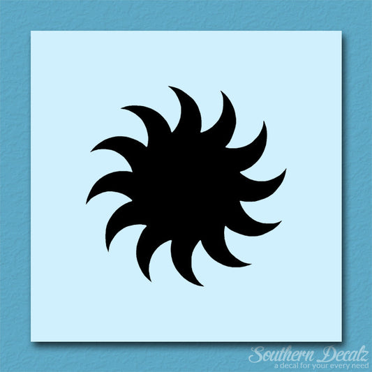 Spiral Sun Saw Blade