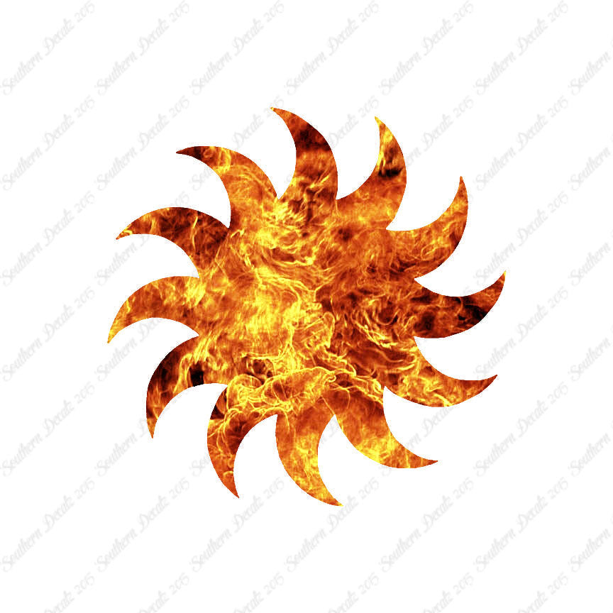 Spiral Sun Saw Blade