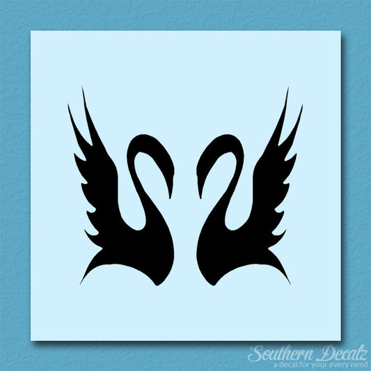 Pair Of Swans Art