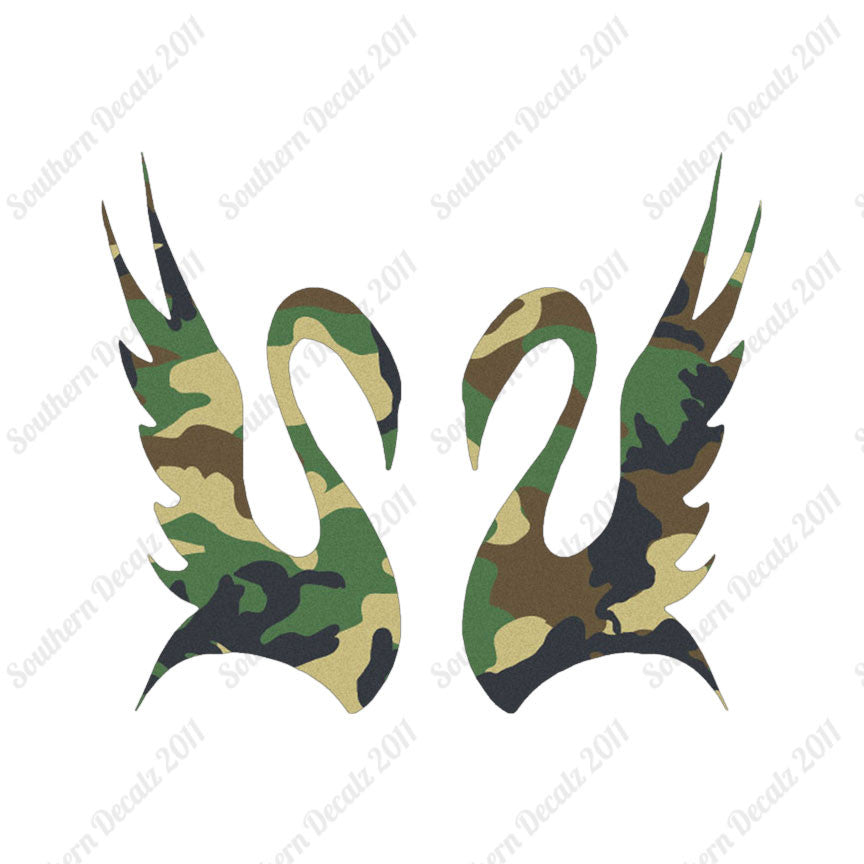 Pair Of Swans Art
