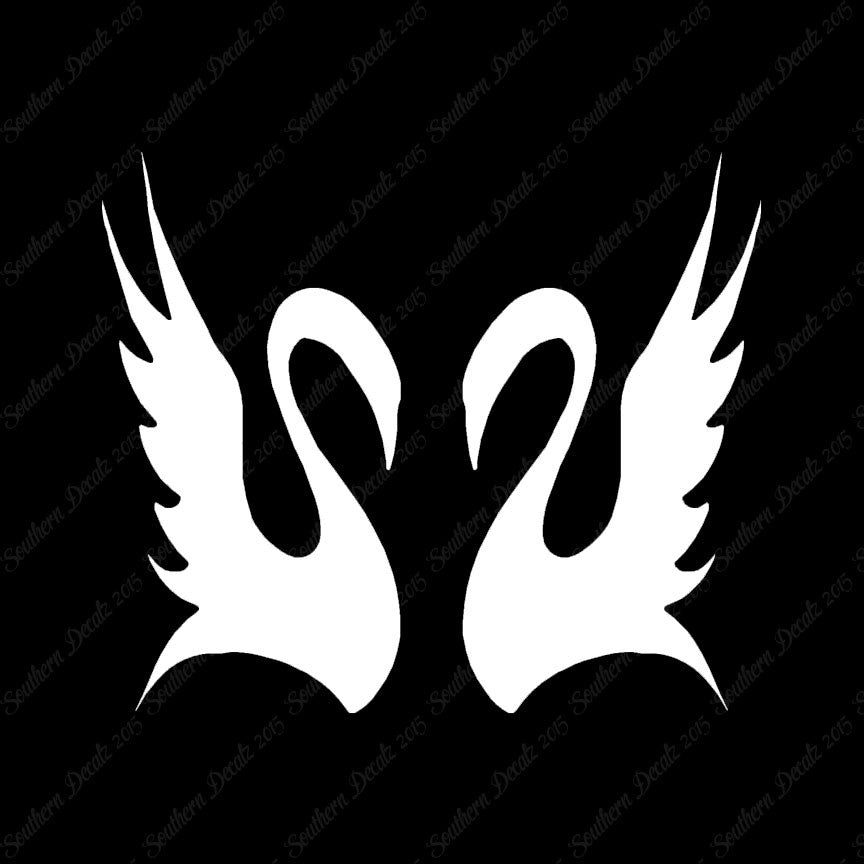 Pair Of Swans Art