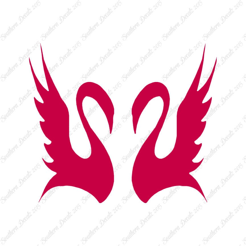 Pair Of Swans Art