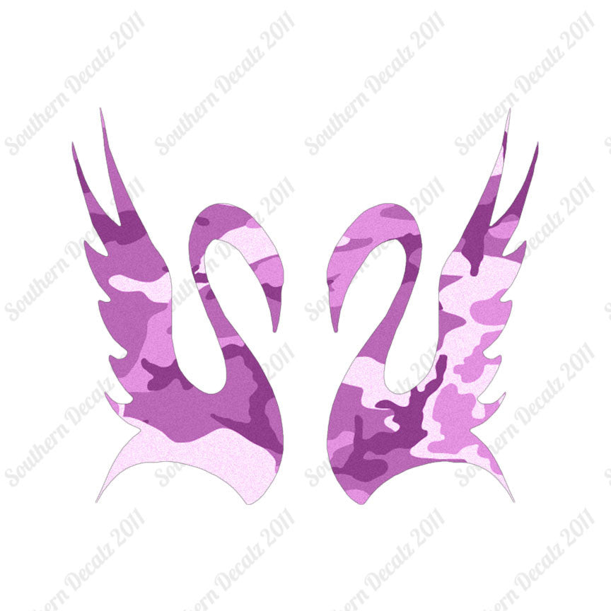 Pair Of Swans Art