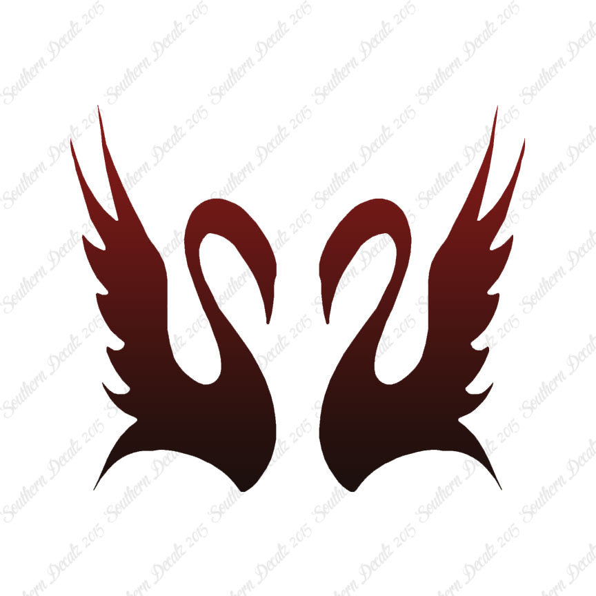 Pair Of Swans Art