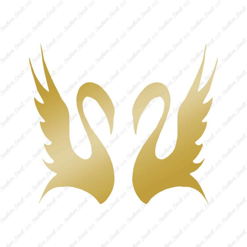Pair Of Swans Art