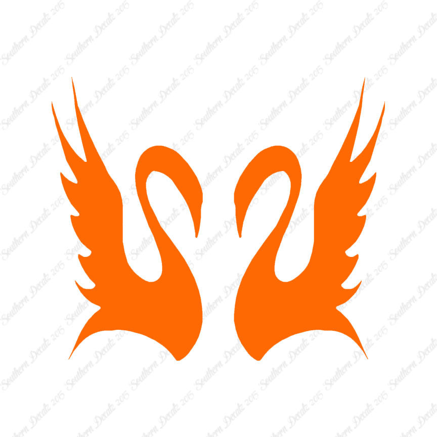 Pair Of Swans Art