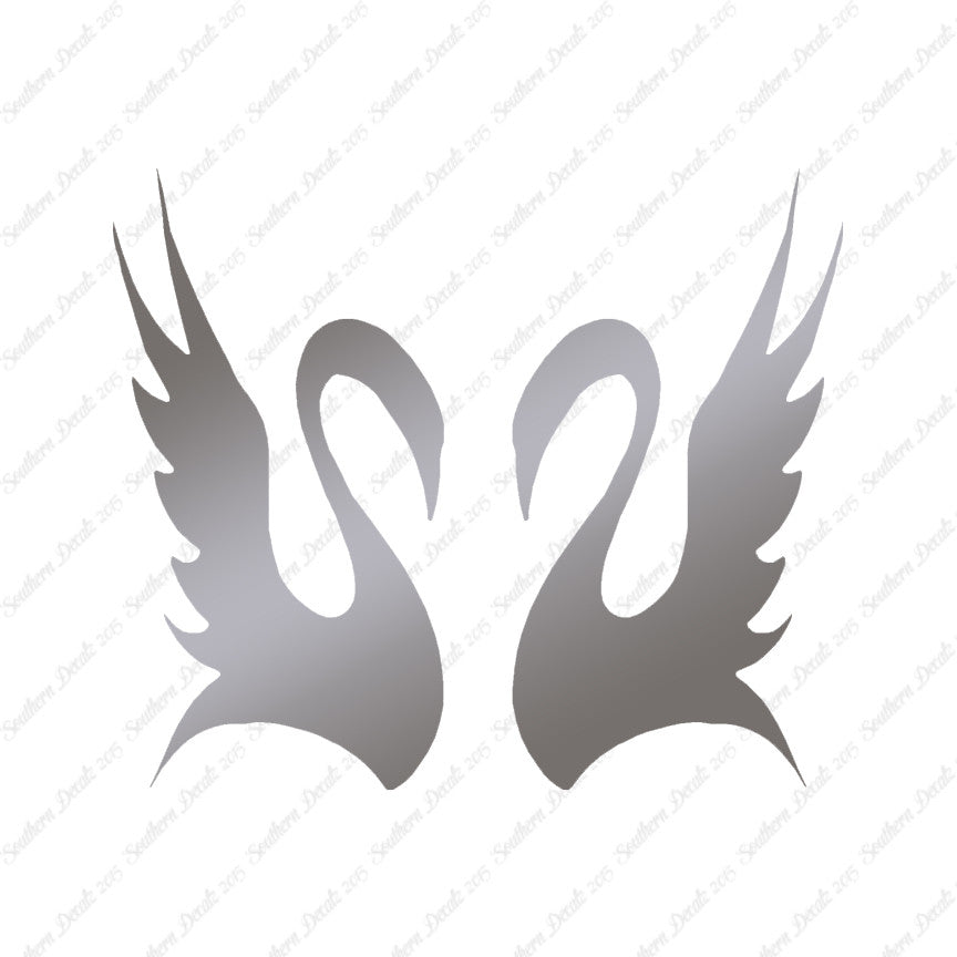 Pair Of Swans Art