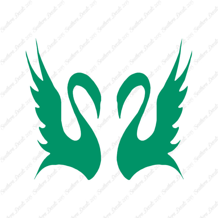 Pair Of Swans Art