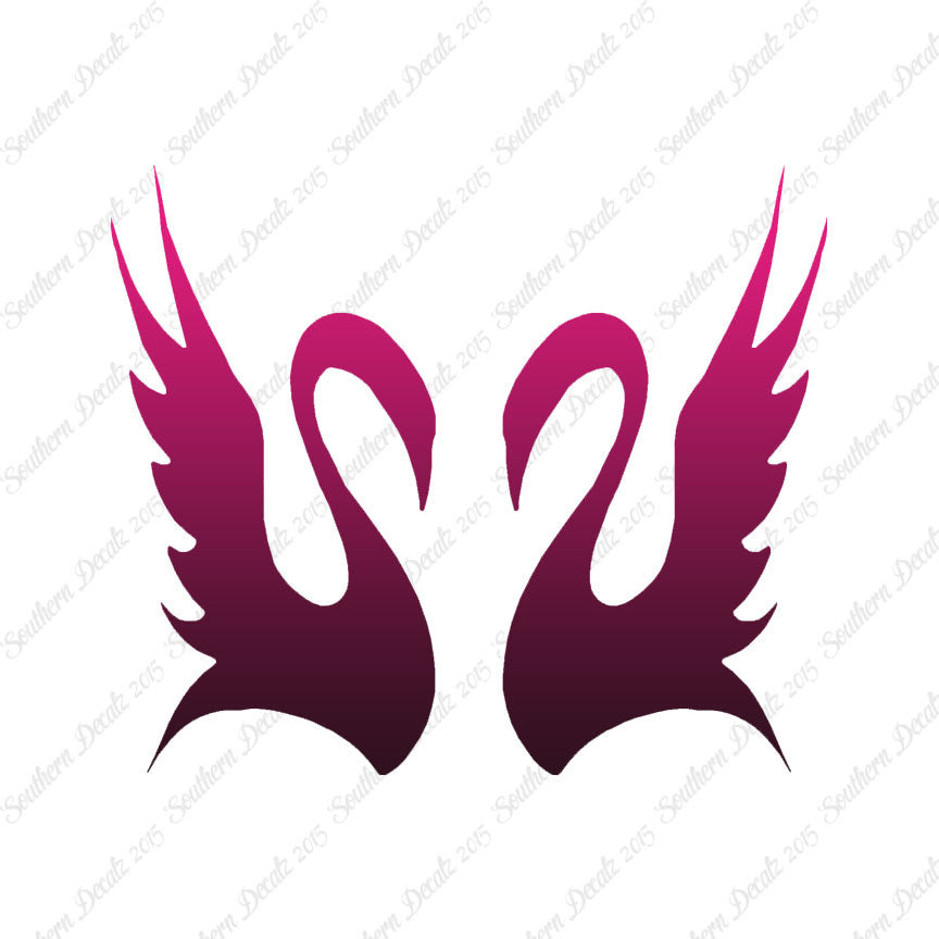 Pair Of Swans Art