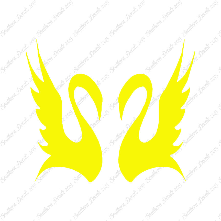 Pair Of Swans Art