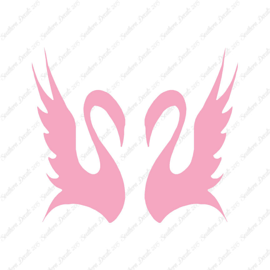 Pair Of Swans Art