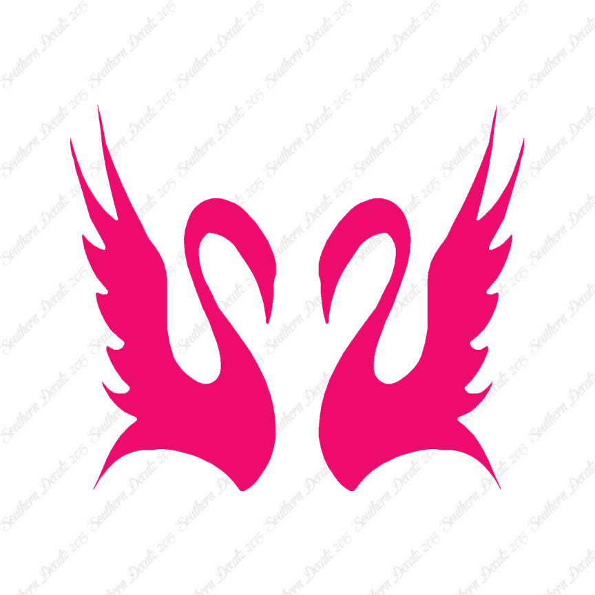 Pair Of Swans Art