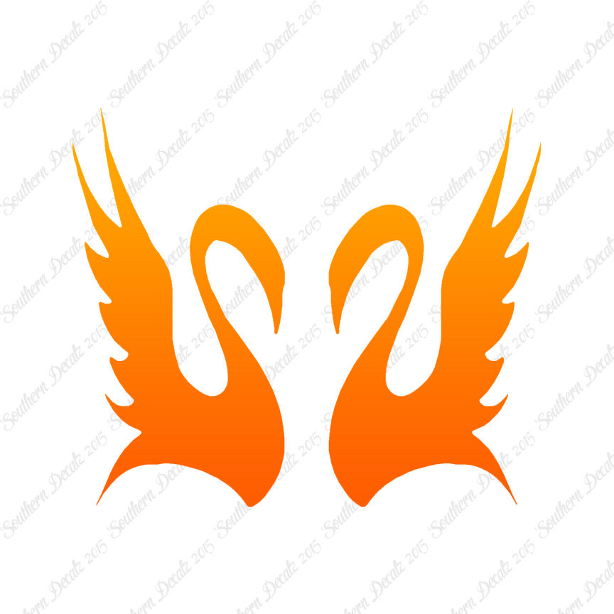 Pair Of Swans Art