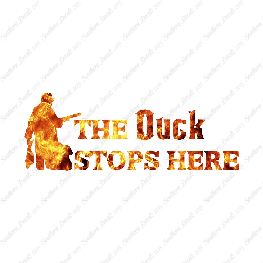 Duck Stops Here Hunting Hunter