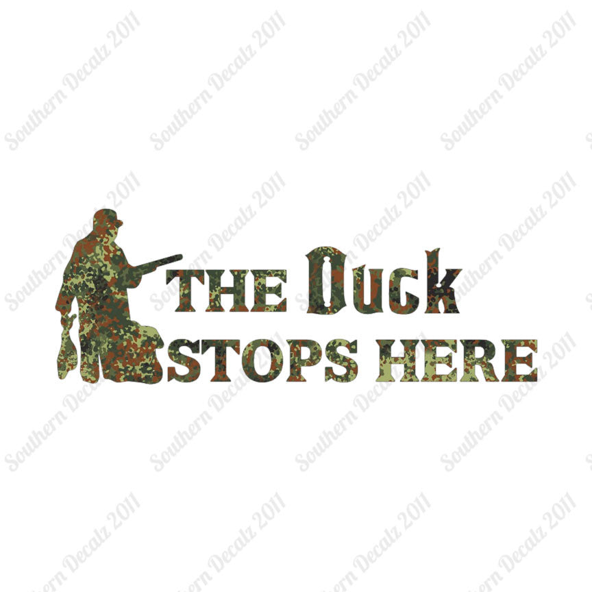 Duck Stops Here Hunting Hunter