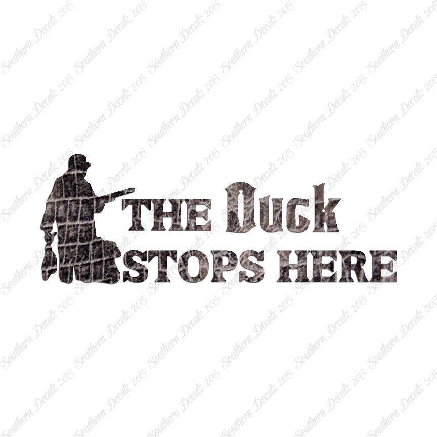 Duck Stops Here Hunting Hunter