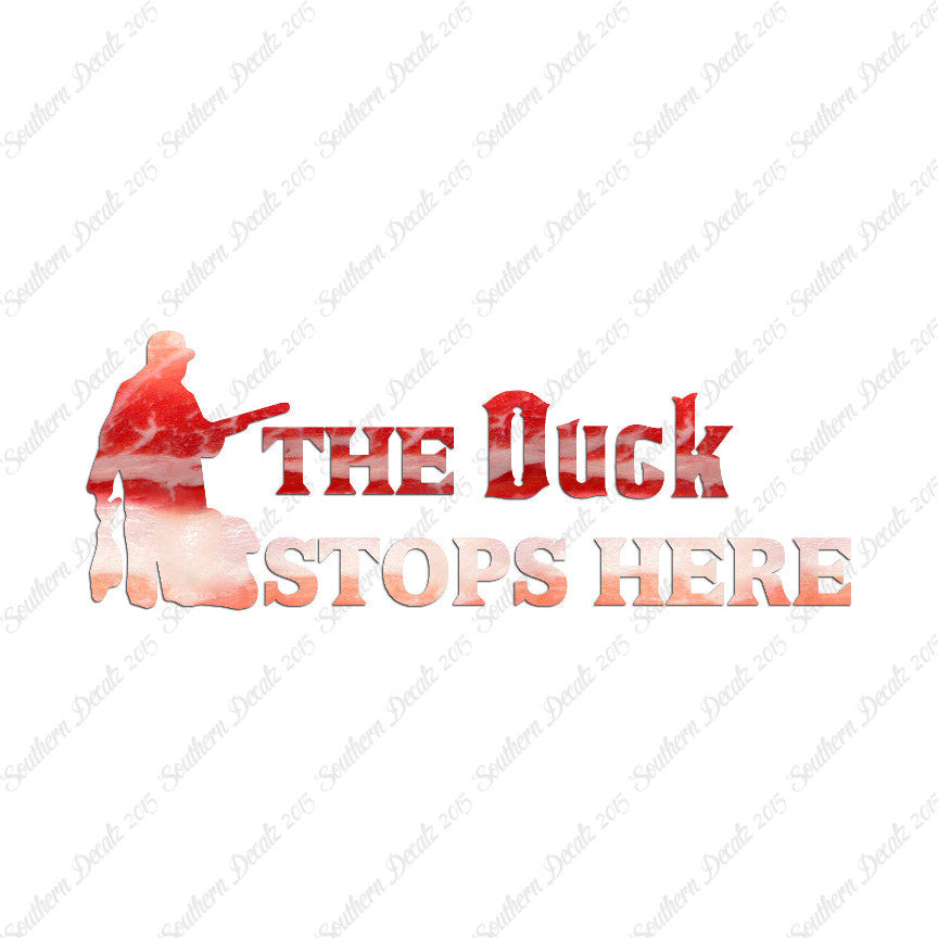 Duck Stops Here Hunting Hunter