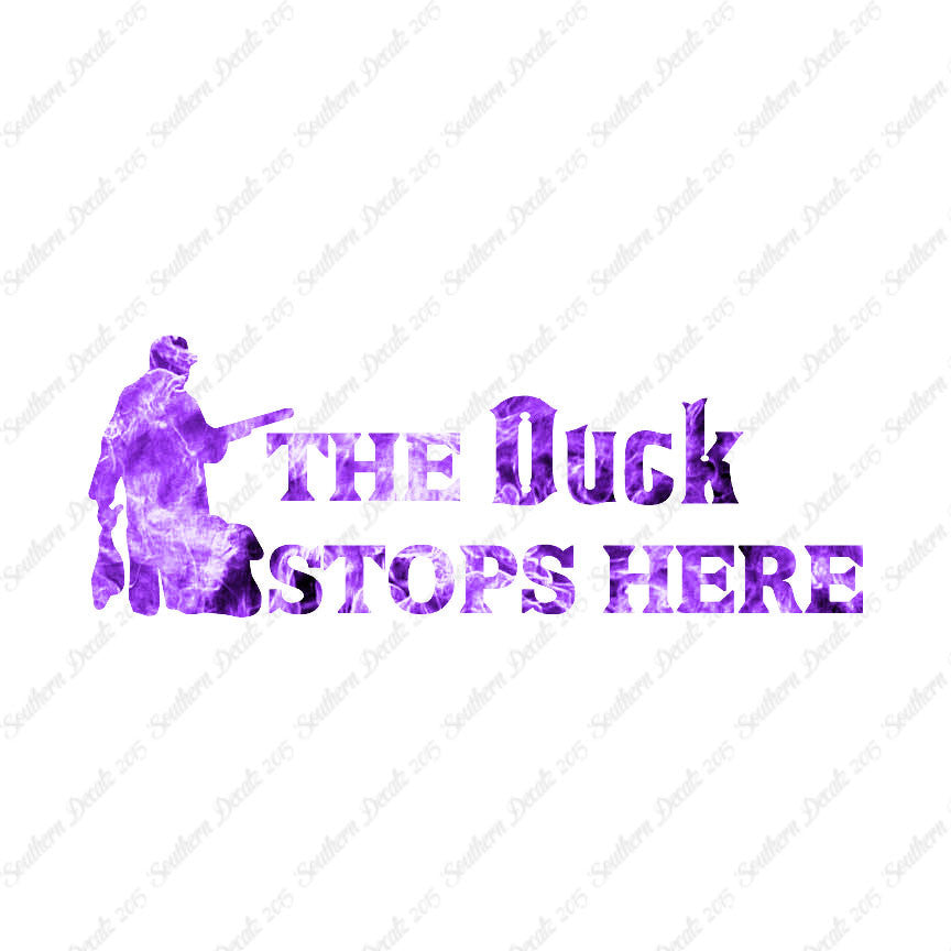 Duck Stops Here Hunting Hunter