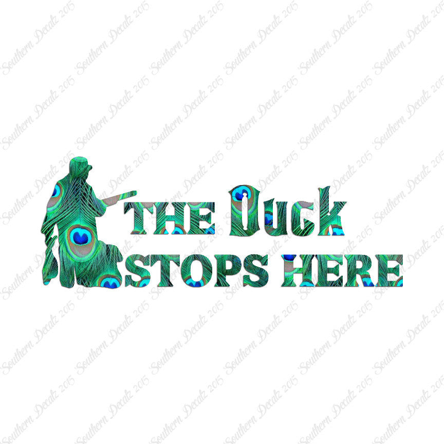Duck Stops Here Hunting Hunter
