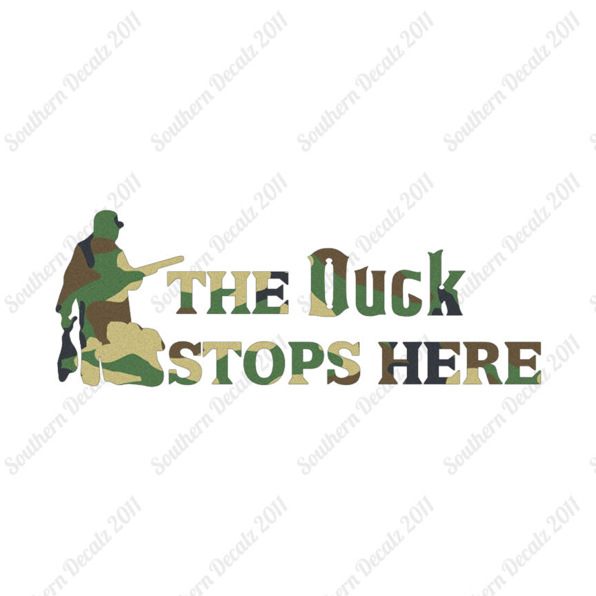 Duck Stops Here Hunting Hunter