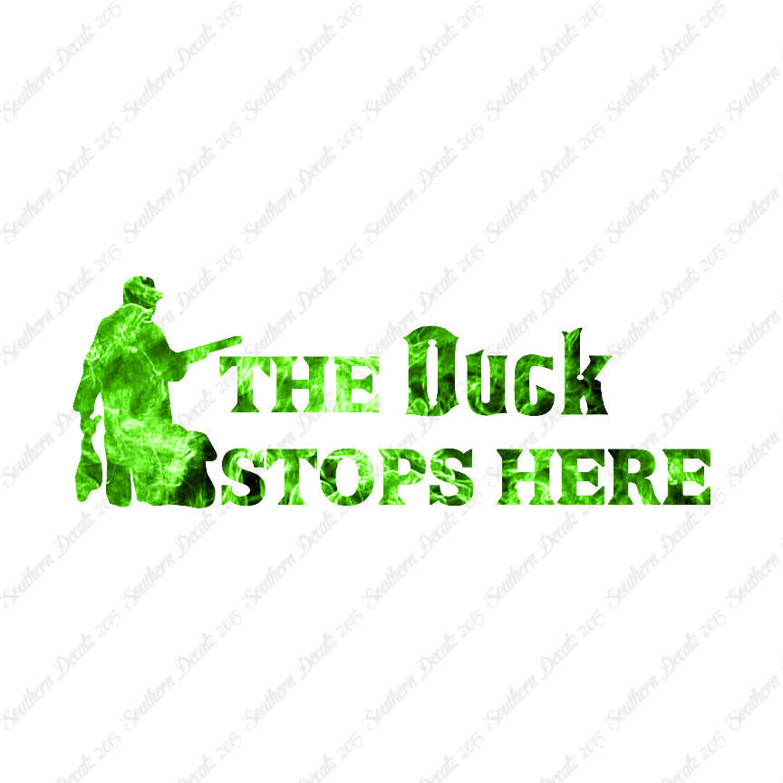 Duck Stops Here Hunting Hunter