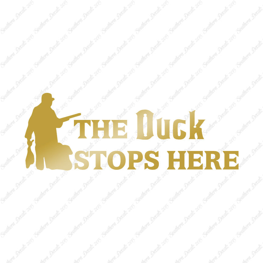 Duck Stops Here Hunting Hunter