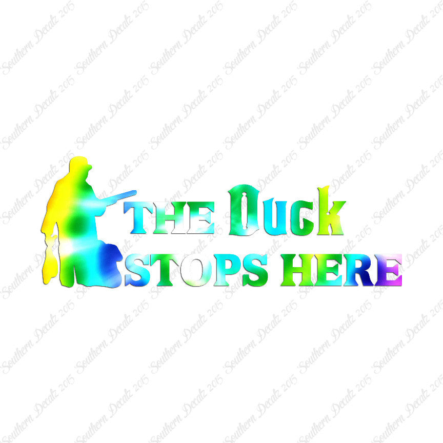 Duck Stops Here Hunting Hunter