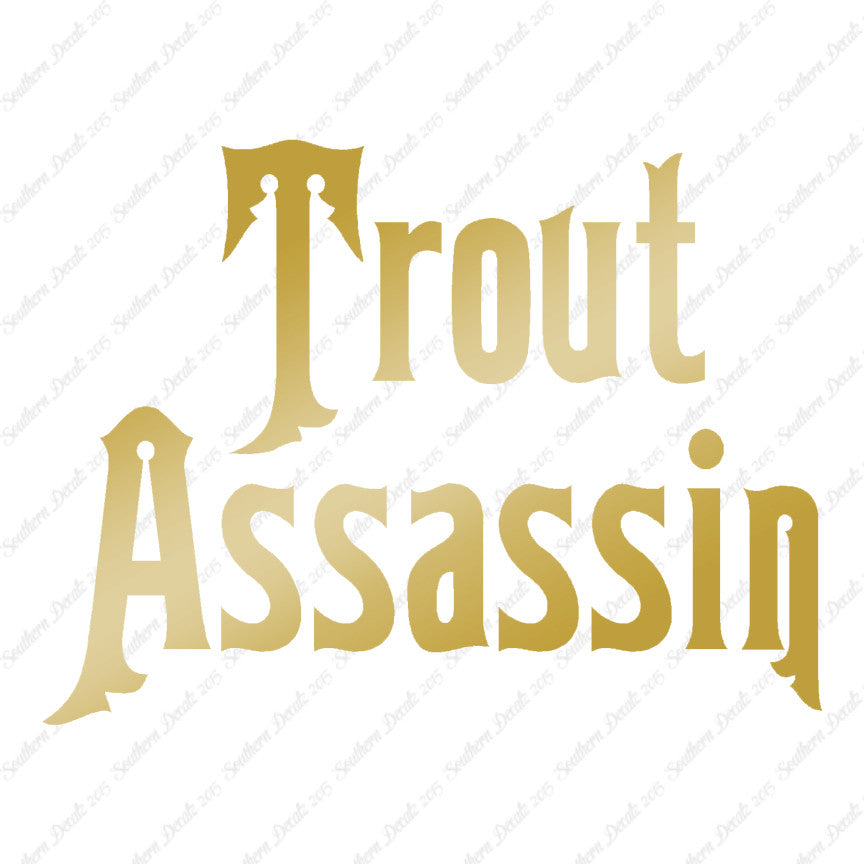 Trout Assassin Fish Fishing
