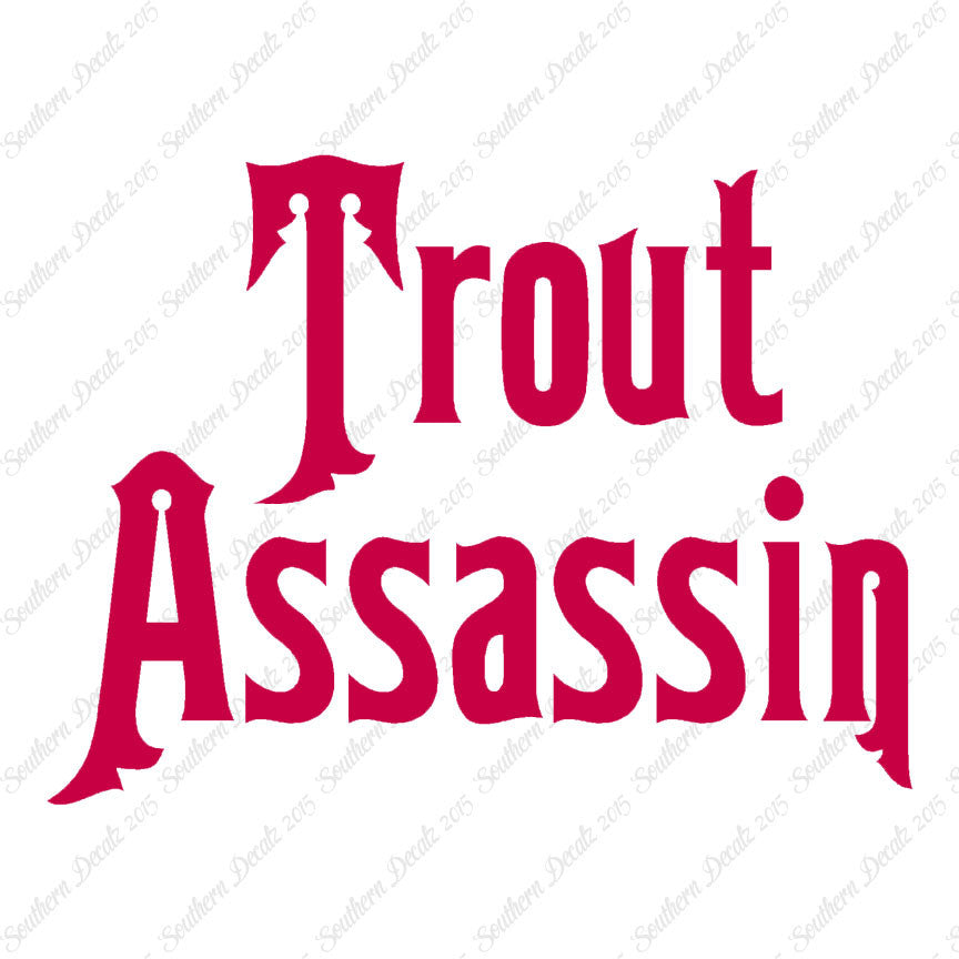 Trout Assassin Fish Fishing