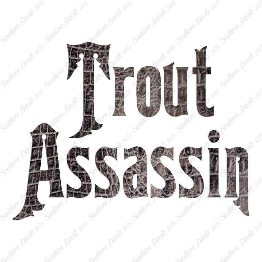 Trout Assassin Fish Fishing