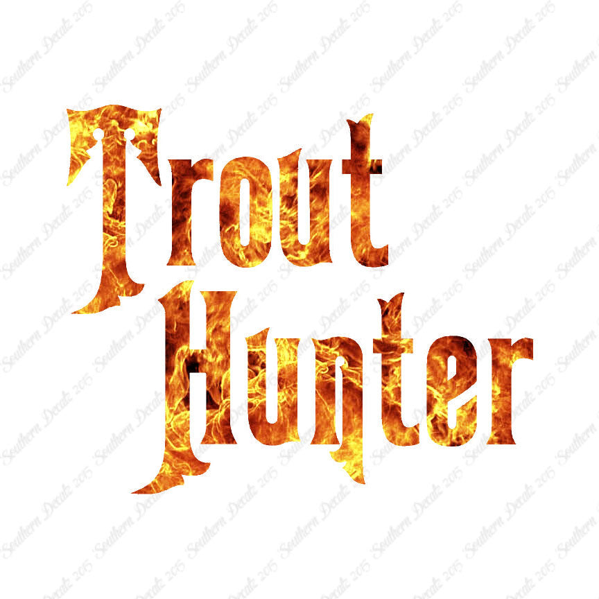 Trout Hunter Fishing Fish