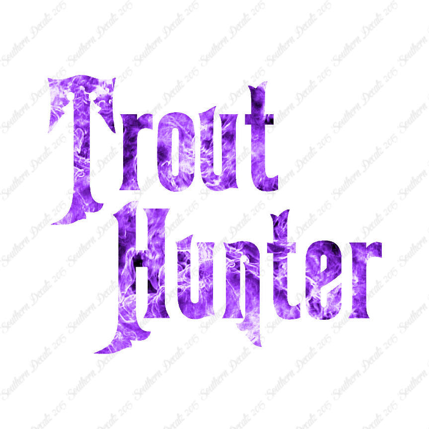 Trout Hunter Fishing Fish