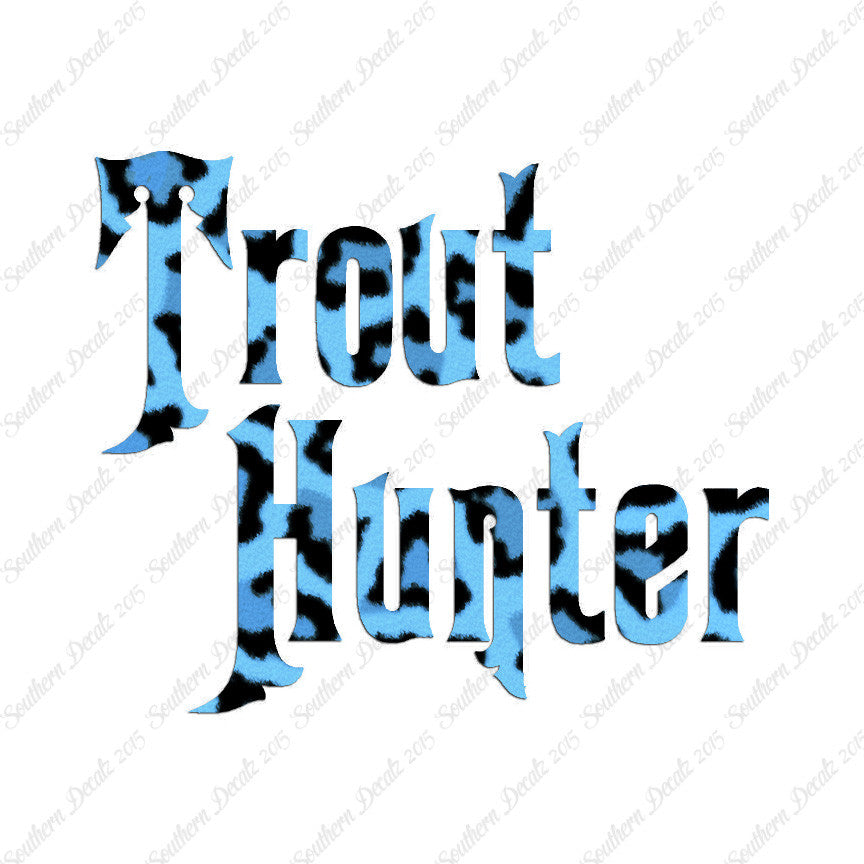 Trout Hunter Fishing Fish