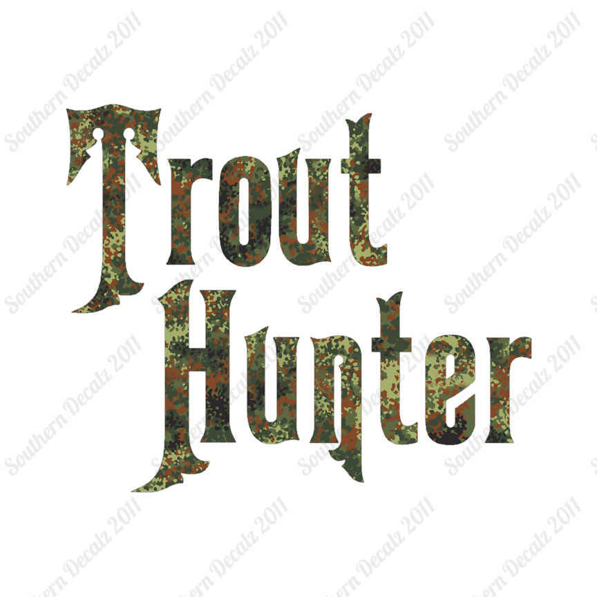 Trout Hunter Fishing Fish