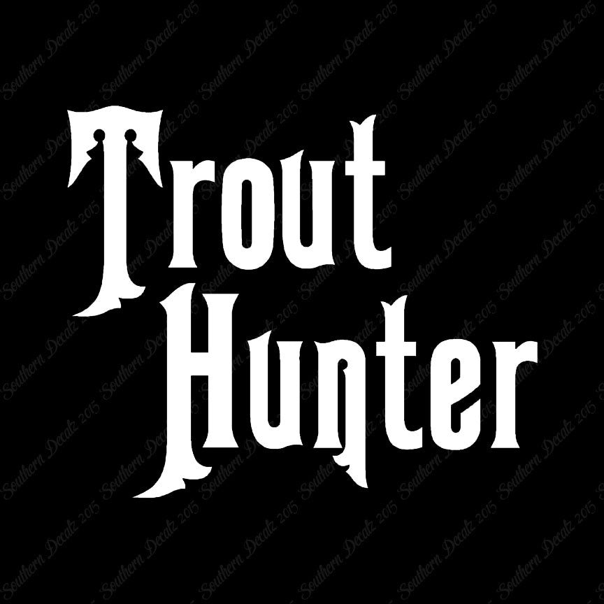 Trout Hunter Fishing Fish