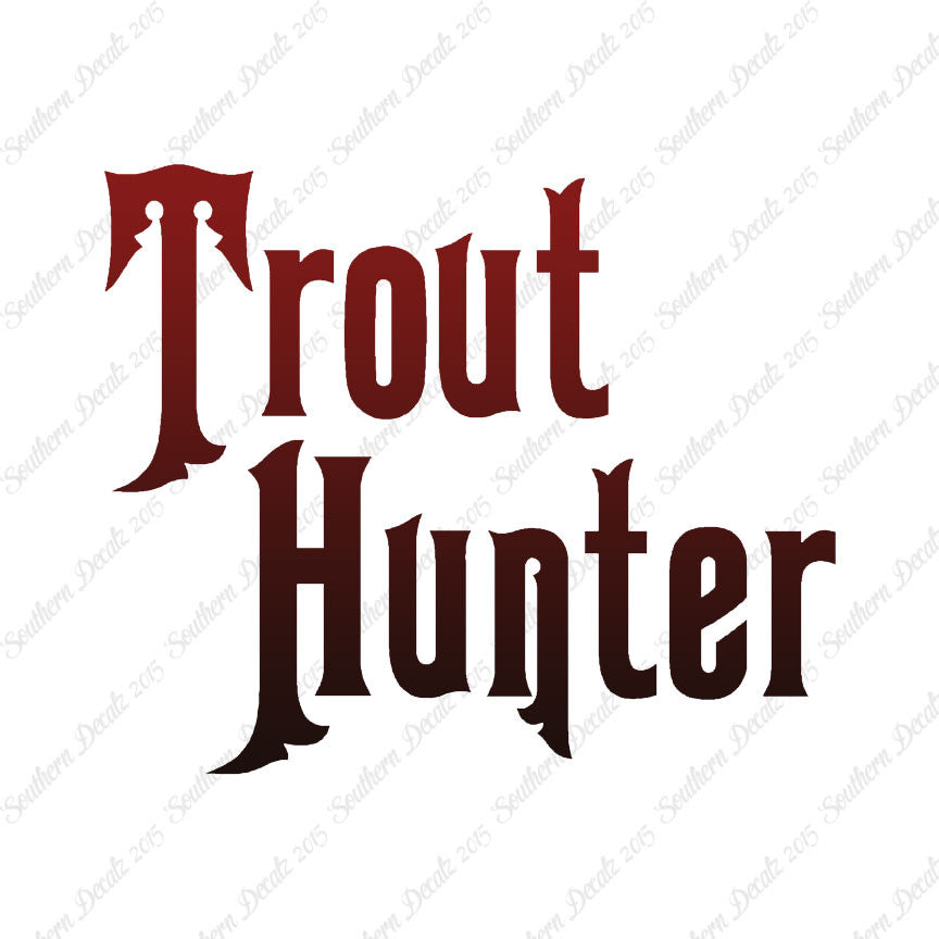 Trout Hunter Fishing Fish