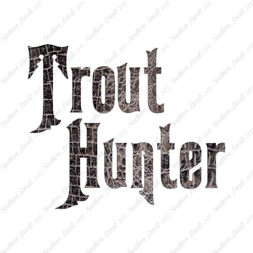 Trout Hunter Fishing Fish